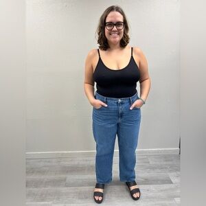 American Eagle 90's Straight High Rise Jeans - New - Size 18